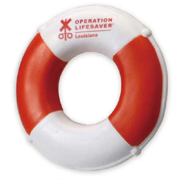 Life Preserver Shaped Stress Reliever